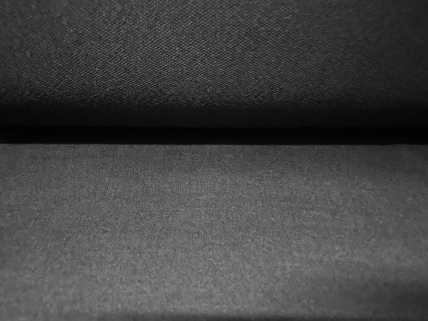 Loopback sweatshirt fabric, per metre - black