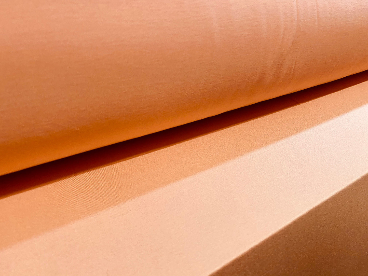 Viscose spandex jersey fabric, per metre - apricot