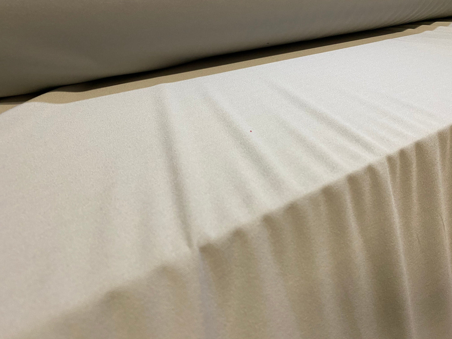 Scuba crepe spandex jersey fabric, per metre - grey