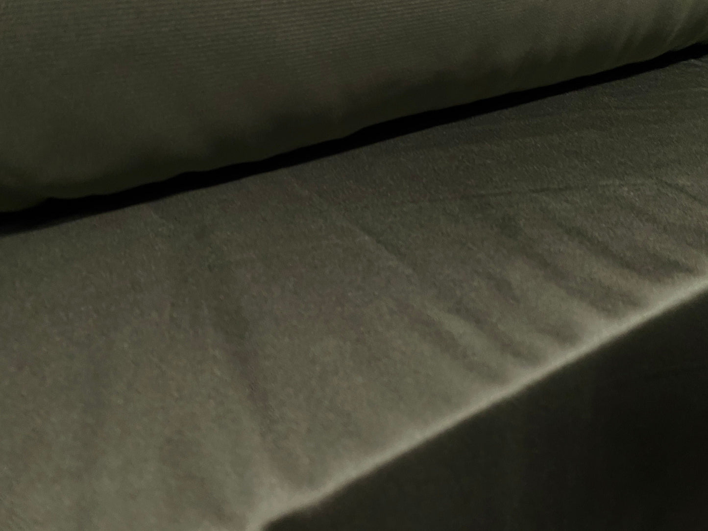 2x1 rib jersey fabric, per metre - plain - black