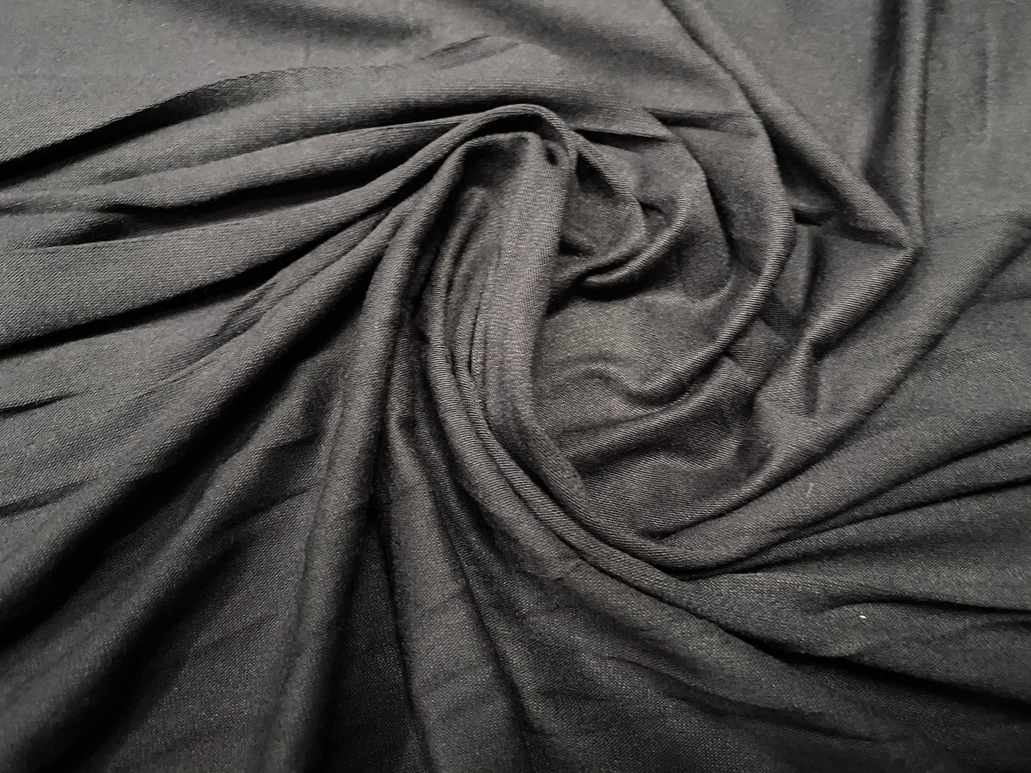Viscose Spandex stretch single jersey fabric, per metre - 170 cms wide - dark slate