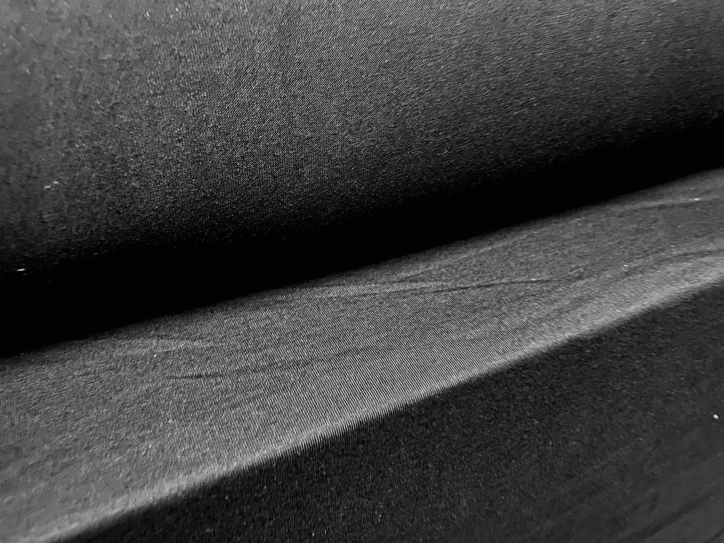 Cotton stretch single jersey fabric, per metre- black