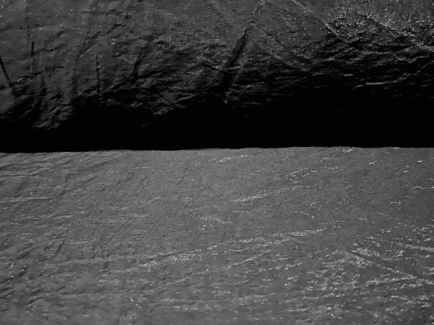 Woven lightweight shimmer fabric, per metre - ideal blouse shirt - black