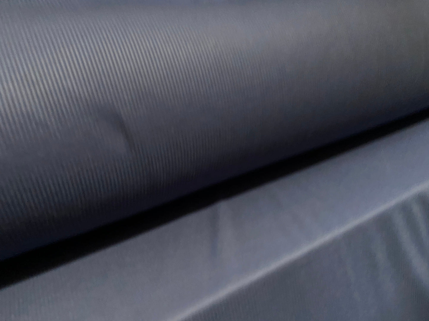 Soft touch rib jersey knit fabric, per metre - blue-grey