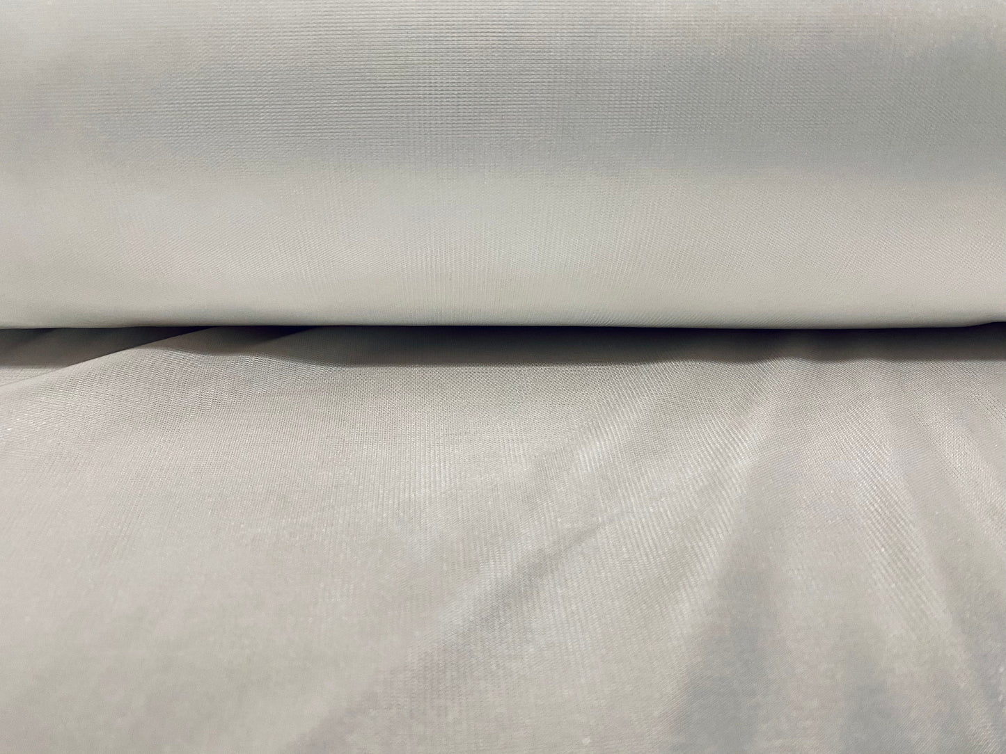Silky satin jersey fabric, per metre - white