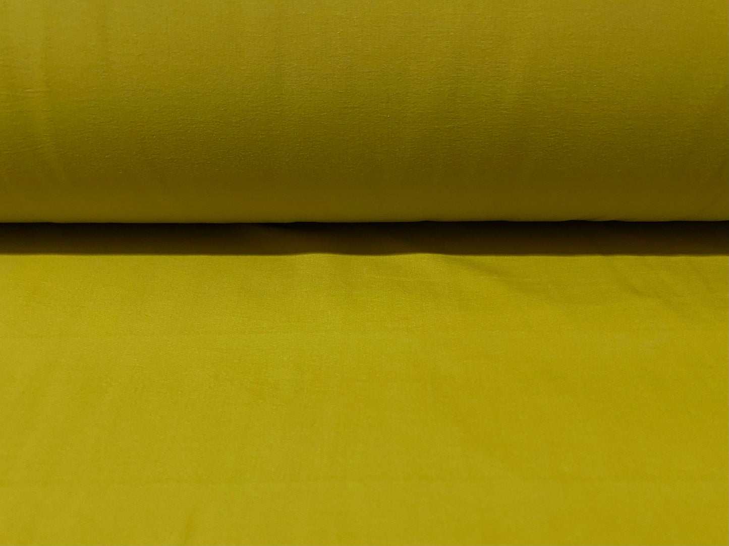 Cotton blend woven shirt blouse fabric, per metre - chartreuse