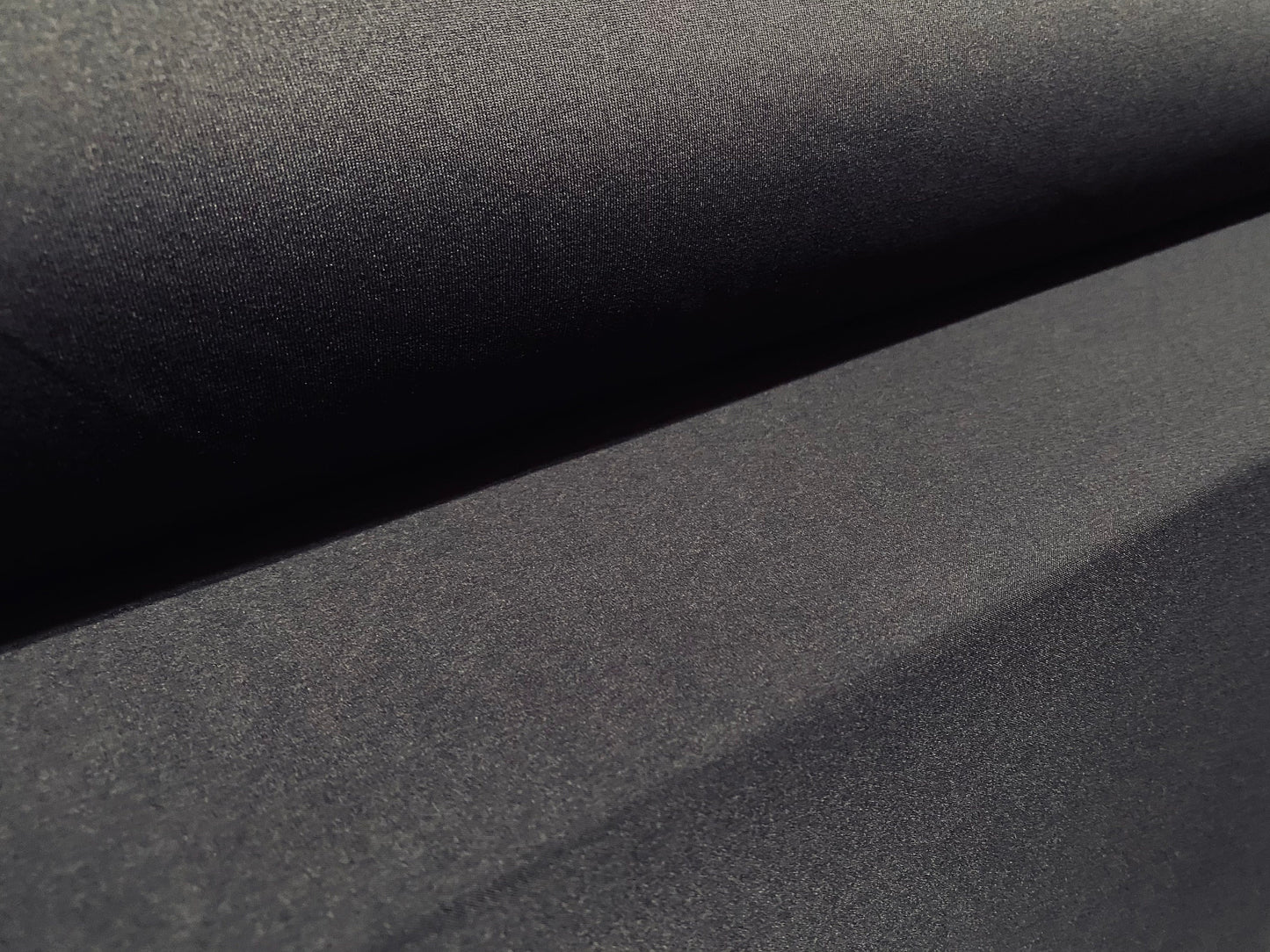 Stretch spandex single jersey fabric, per metre - dark grey