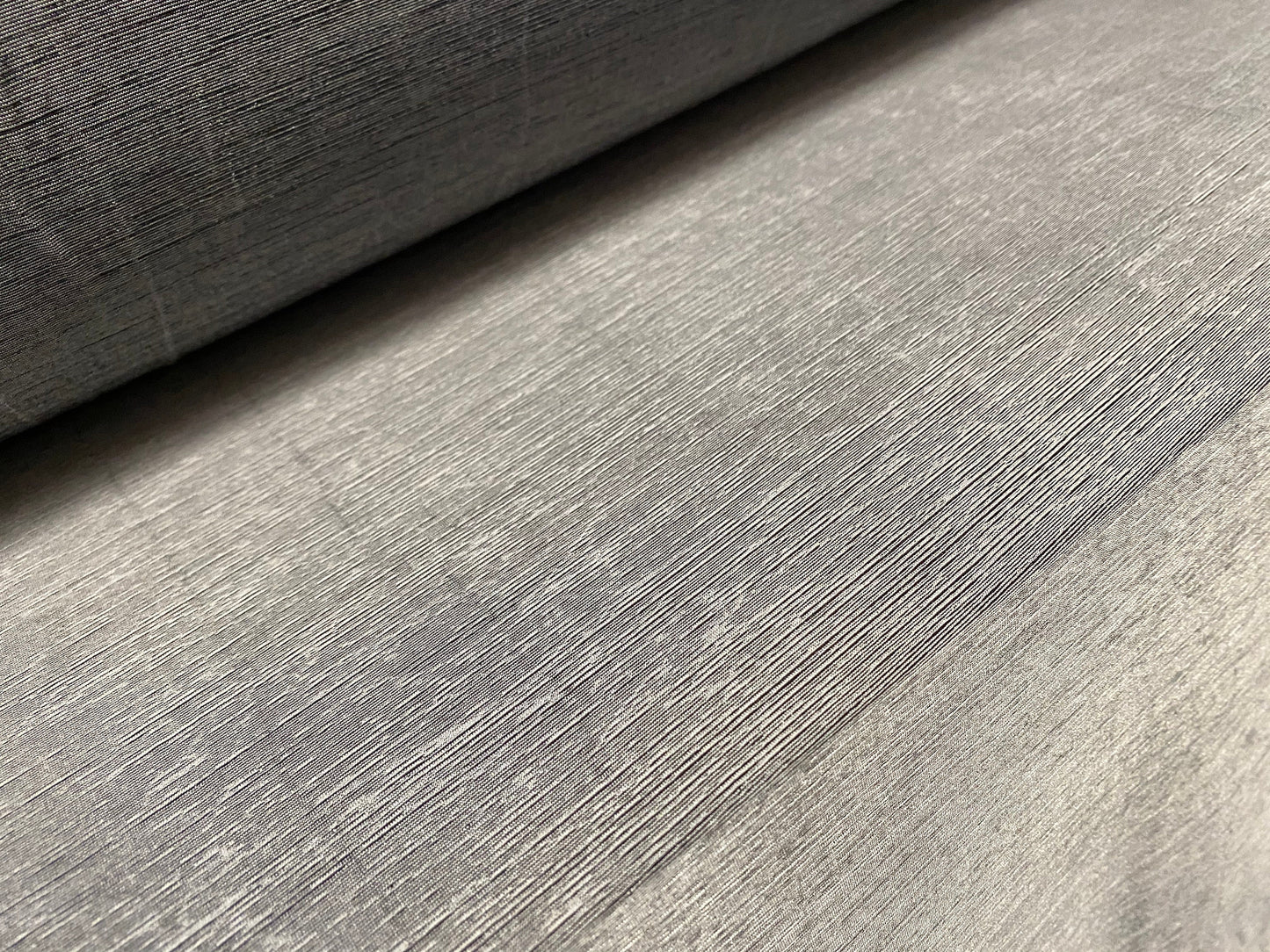 4 way stretch slub slinky jersey fabric, per metre - silver