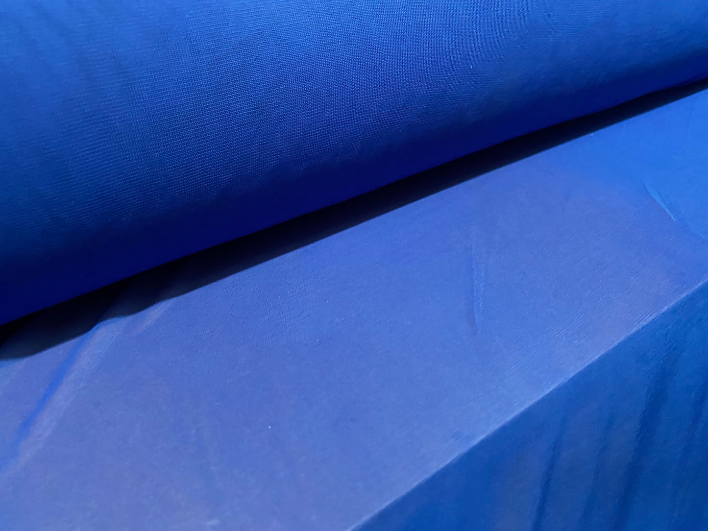 Chiffon jersey fabric, per metre - royal blue