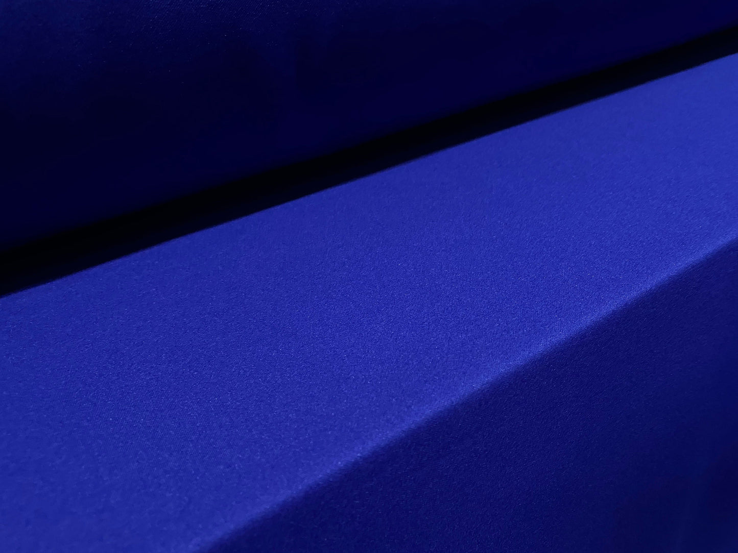 Scuba stretch spandex neoprene style jersey fabric, per metre - cobalt blue