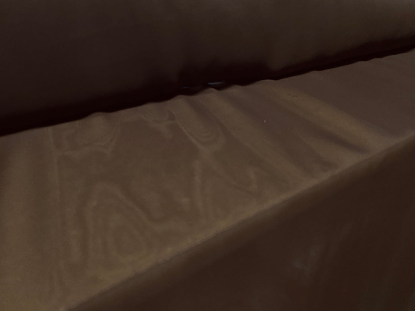Chiffon woven dress fabric, per metre - dark brown
