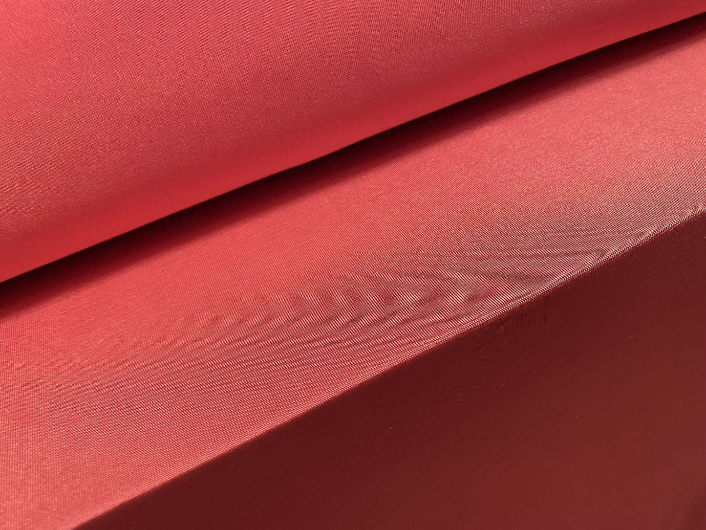 Disco shimmer Spandex stretch jersey fabric, per metre - coral