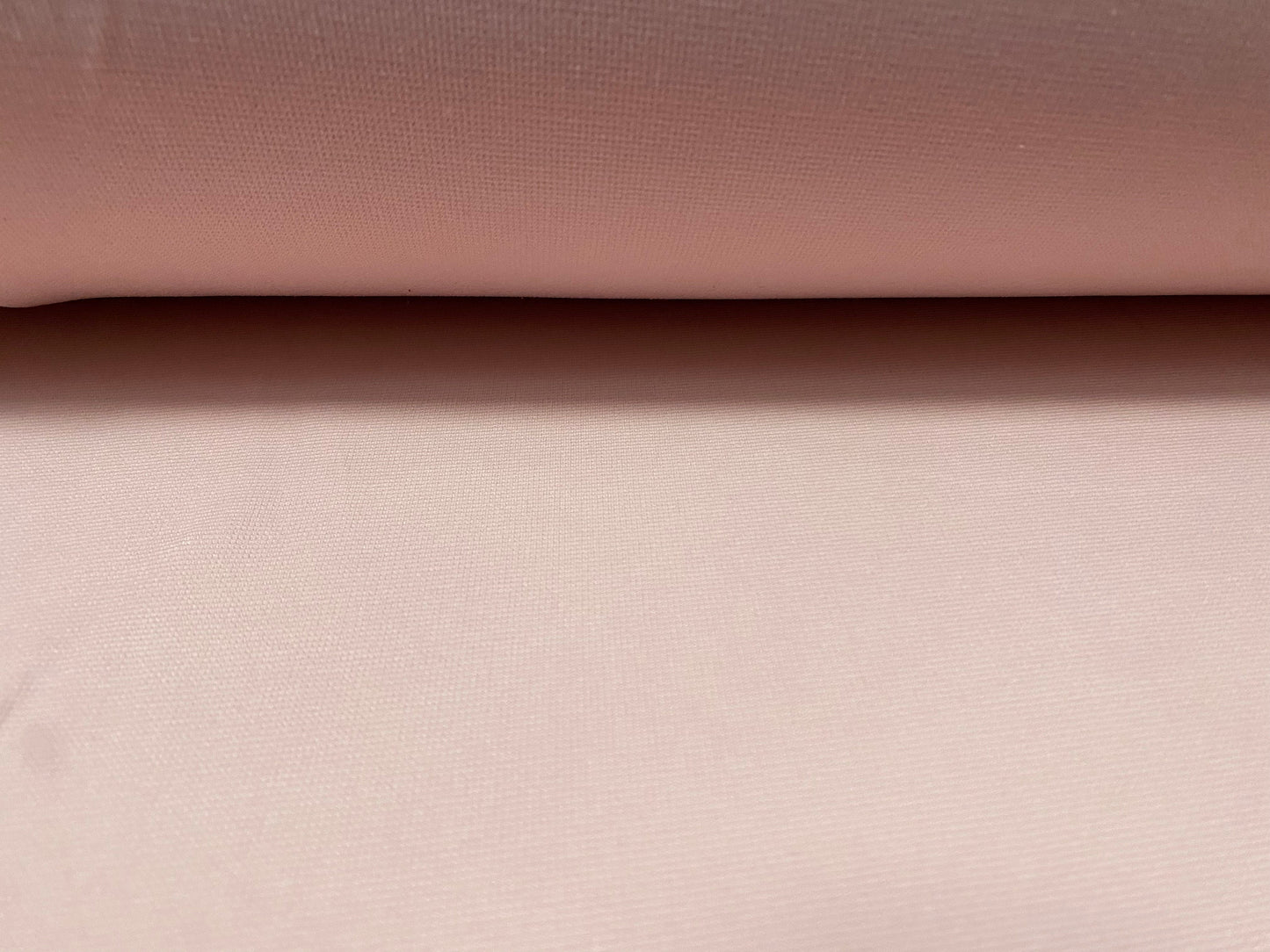 Fine Ottoman rib Stretch jersey fabric , per metre - baby pink