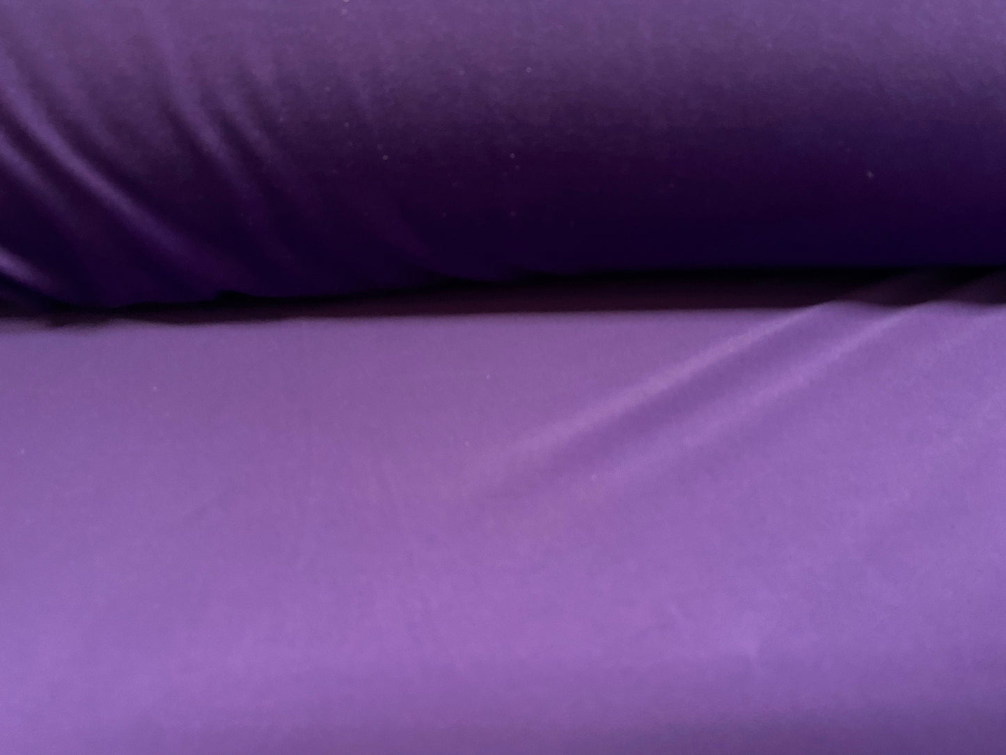 Soft touch spandex stretch jersey dress fabric, per metre - plain - Violet