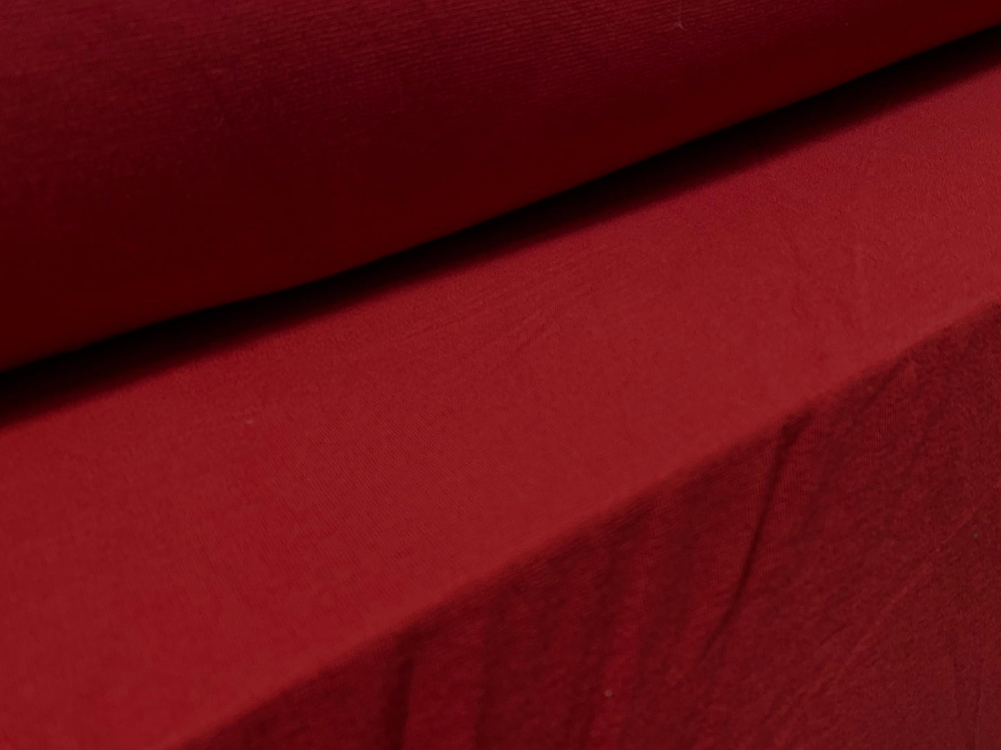 Morgan crepe double jersey stretch fabric, per metre - Red