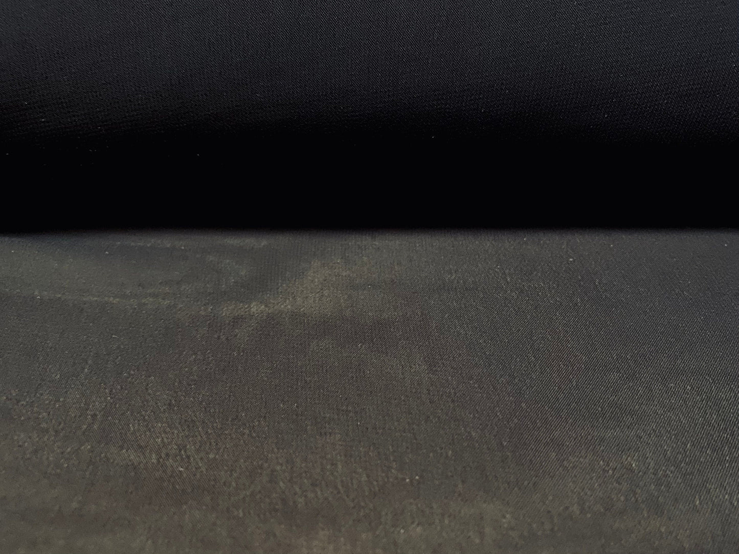 Chiffon woven dress fabric, per metre - black