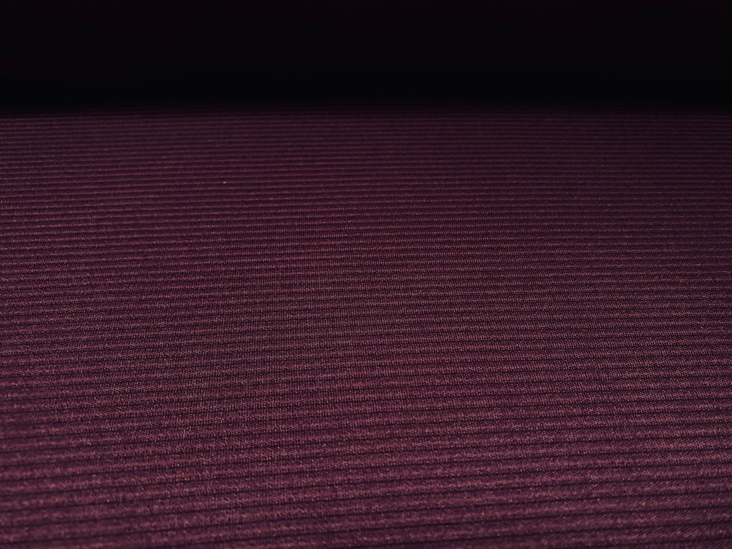 Ottoman rib Stretch jersey fabric , per metre - Purple