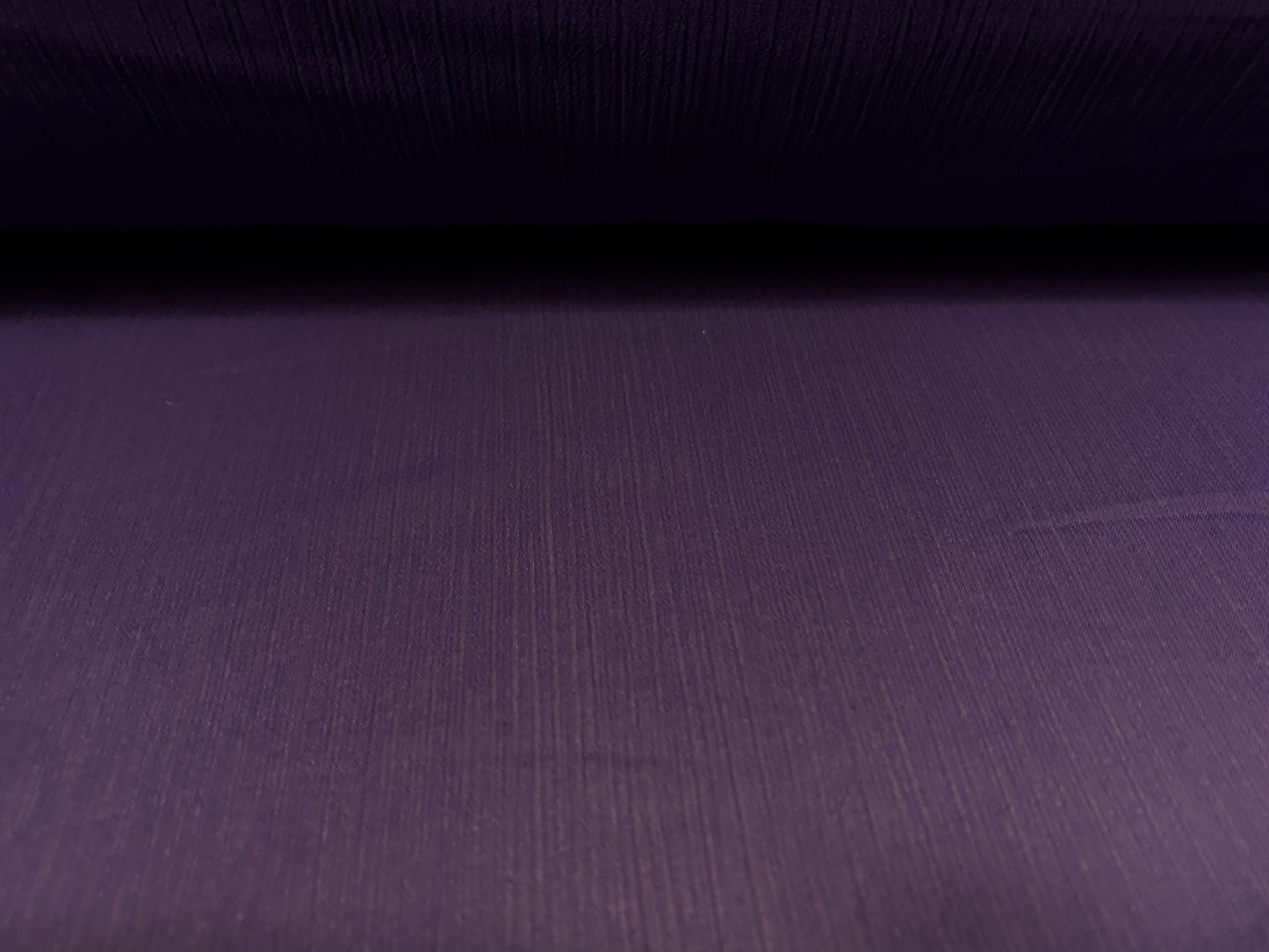Yor-yu chiffon lightweight woven dress fabric, per metre - plain - Purple