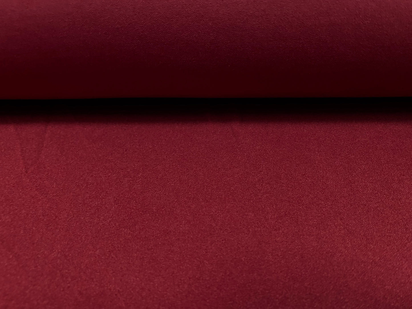 Valentino crepe spandex jersey fabric - similar to scuba - per metre - crimson