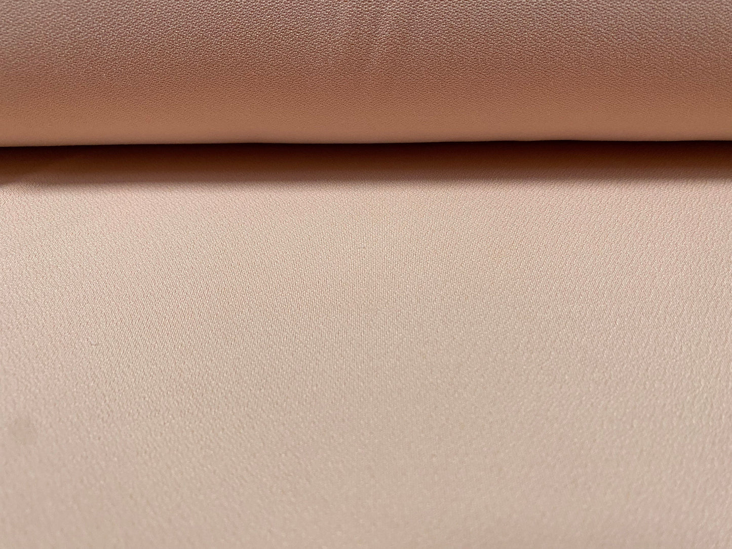 Spandex crepe jersey stretch fabric, per metre - plain - salmon pink