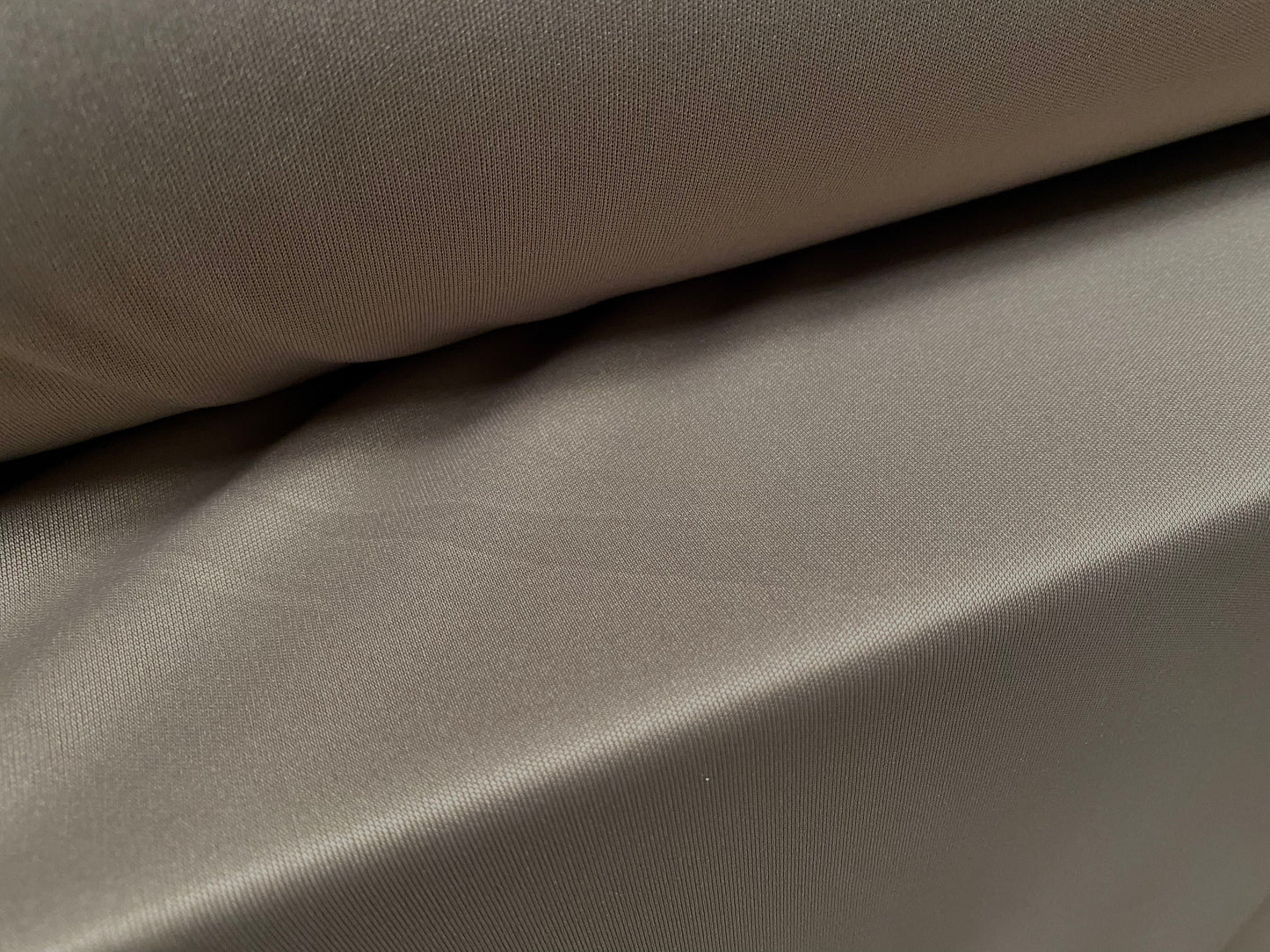 Single jersey polyester fabric - 60 inches wide - plain - Light fawn