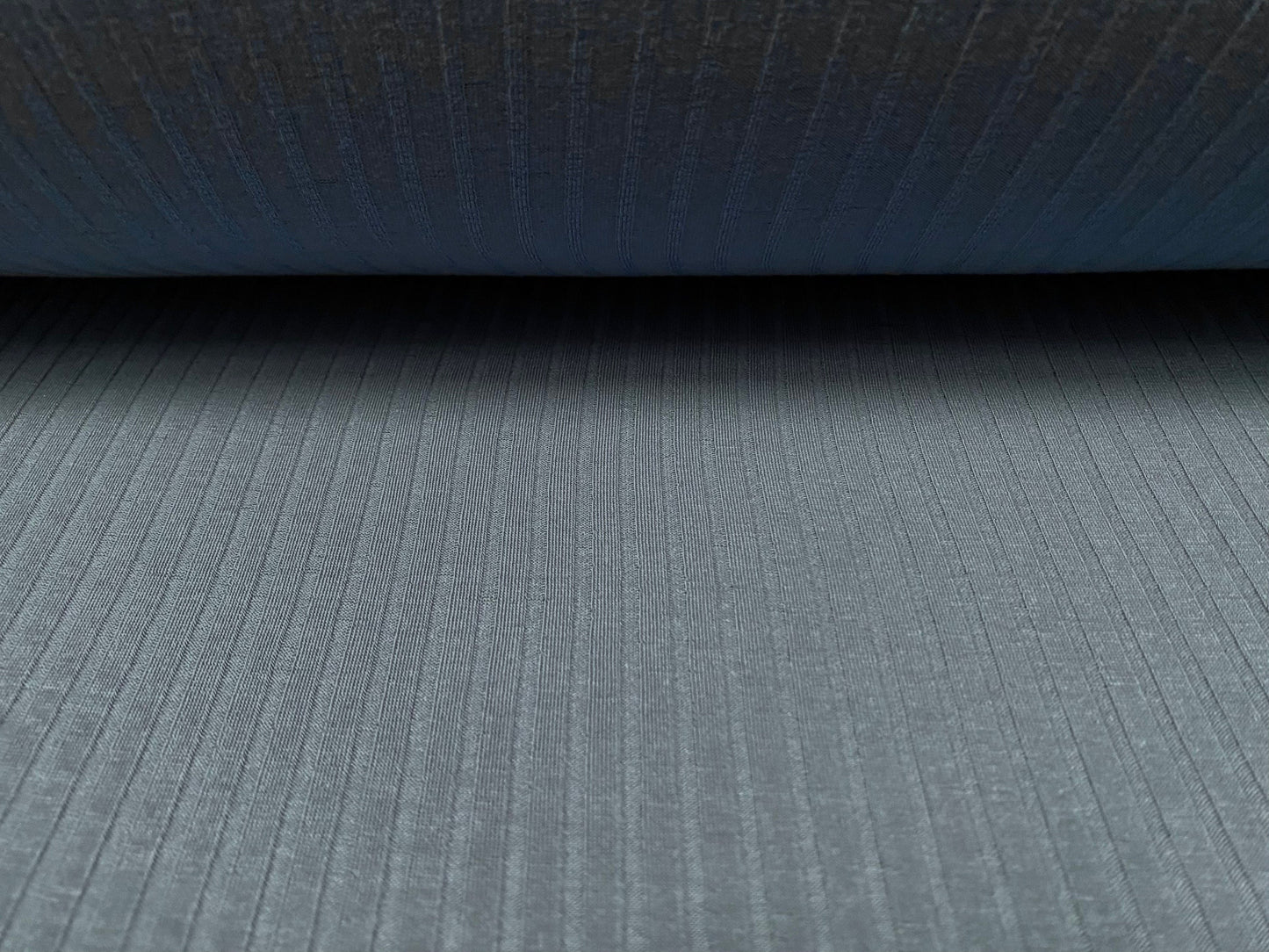 Spandex rib stretch jersey fabric, per metre - plain - bluebell blue