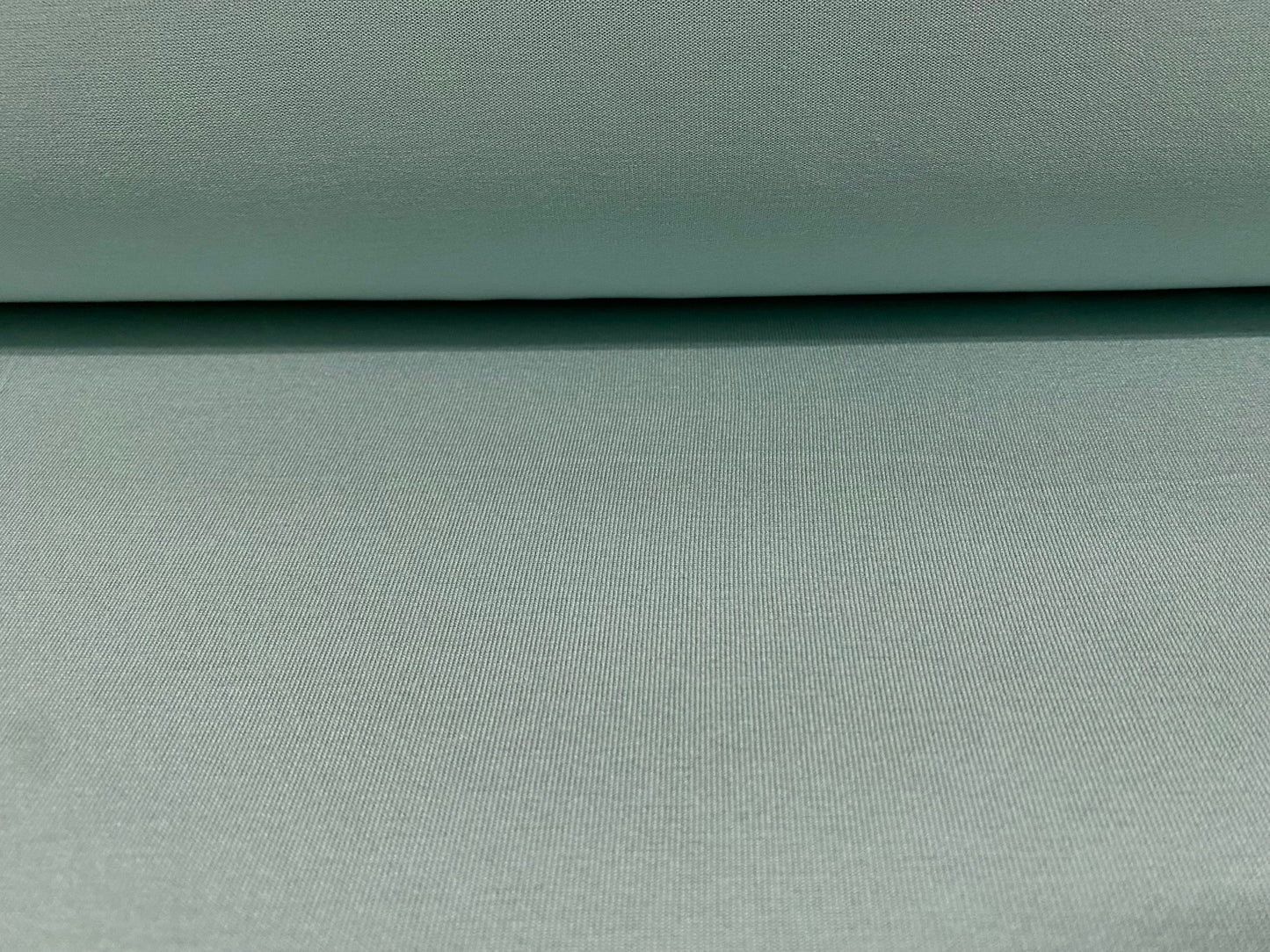 Viscose spandex stretch single jersey fabric, per metre - plain - spearmint green