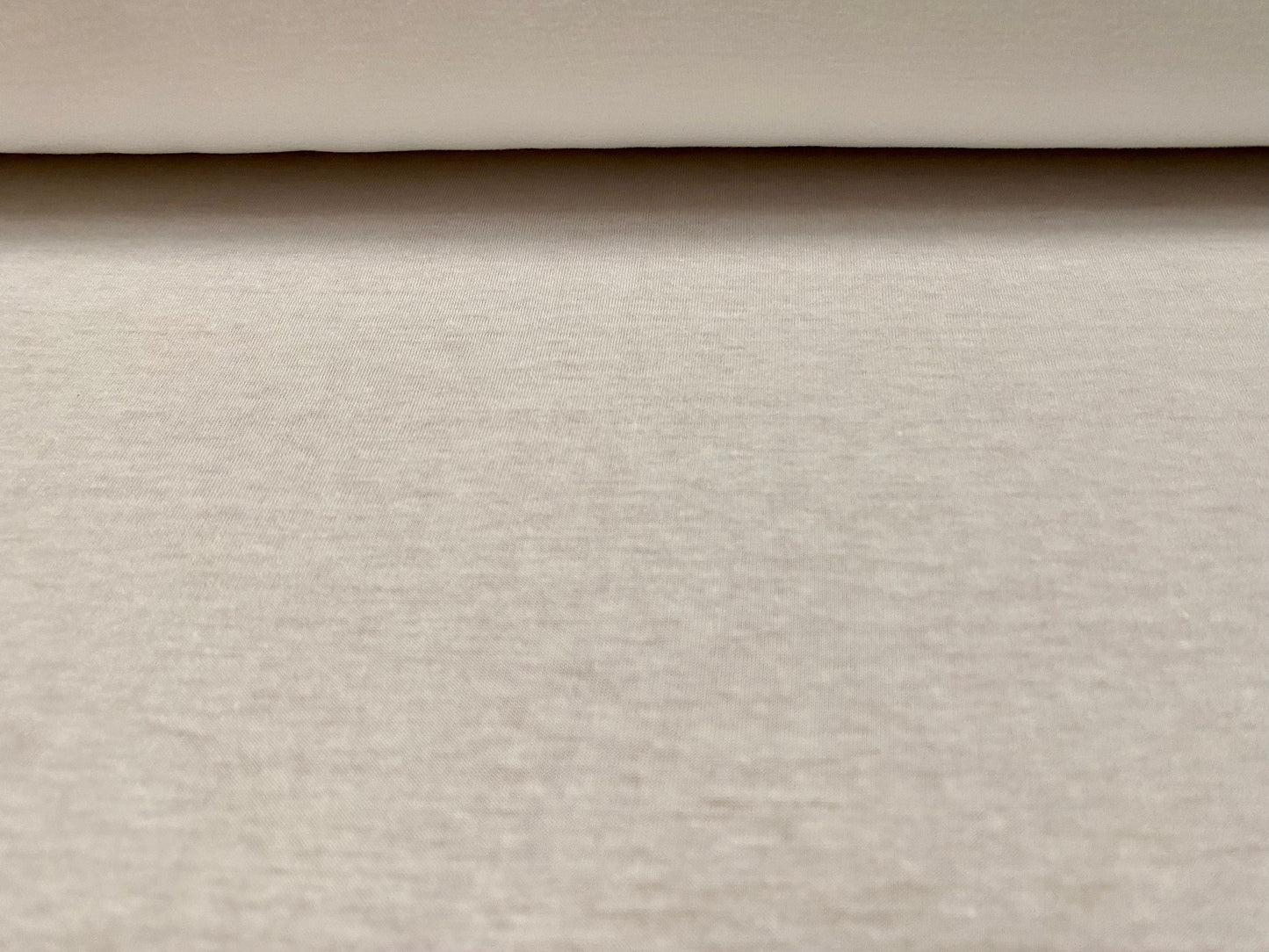 Viscose Single jersey t shirt fabric, per metre - ivory