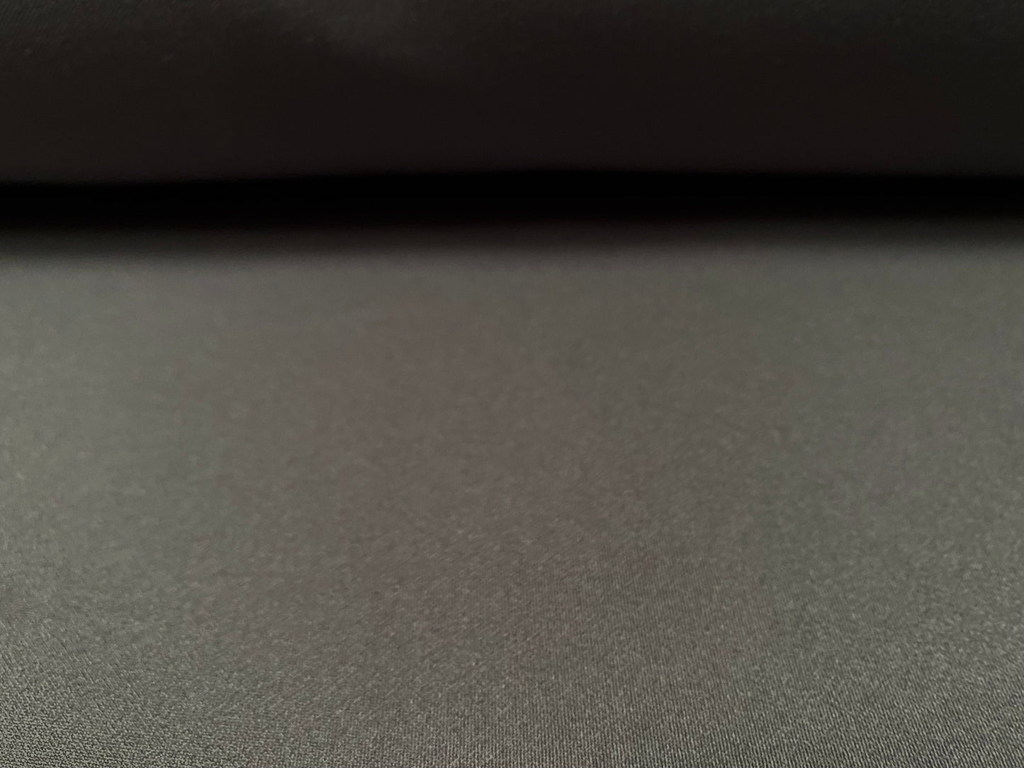 Scuba stretch spandex neoprene style double jersey fabric, per metre - plain - school grey