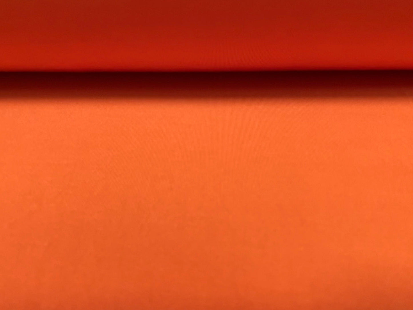 Disco shimmer Spandex stretch jersey fabric, per metre - plain - Orange