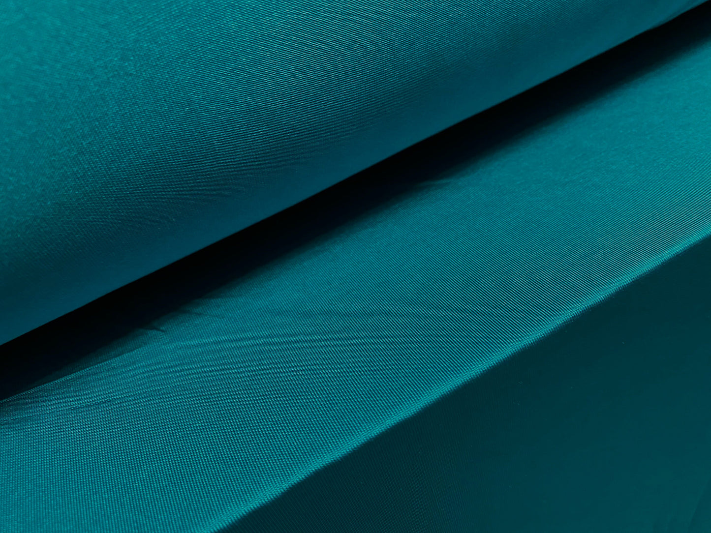 Disco shimmer Spandex stretch jersey fabric, per metre - plain - kingfisher