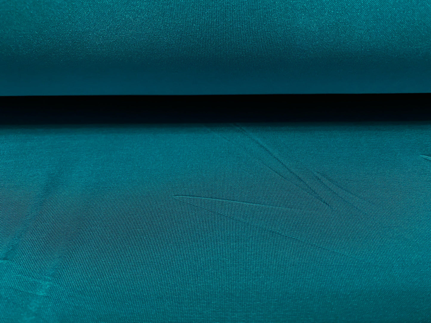 Disco shimmer Spandex stretch jersey fabric, per metre - plain - kingfisher