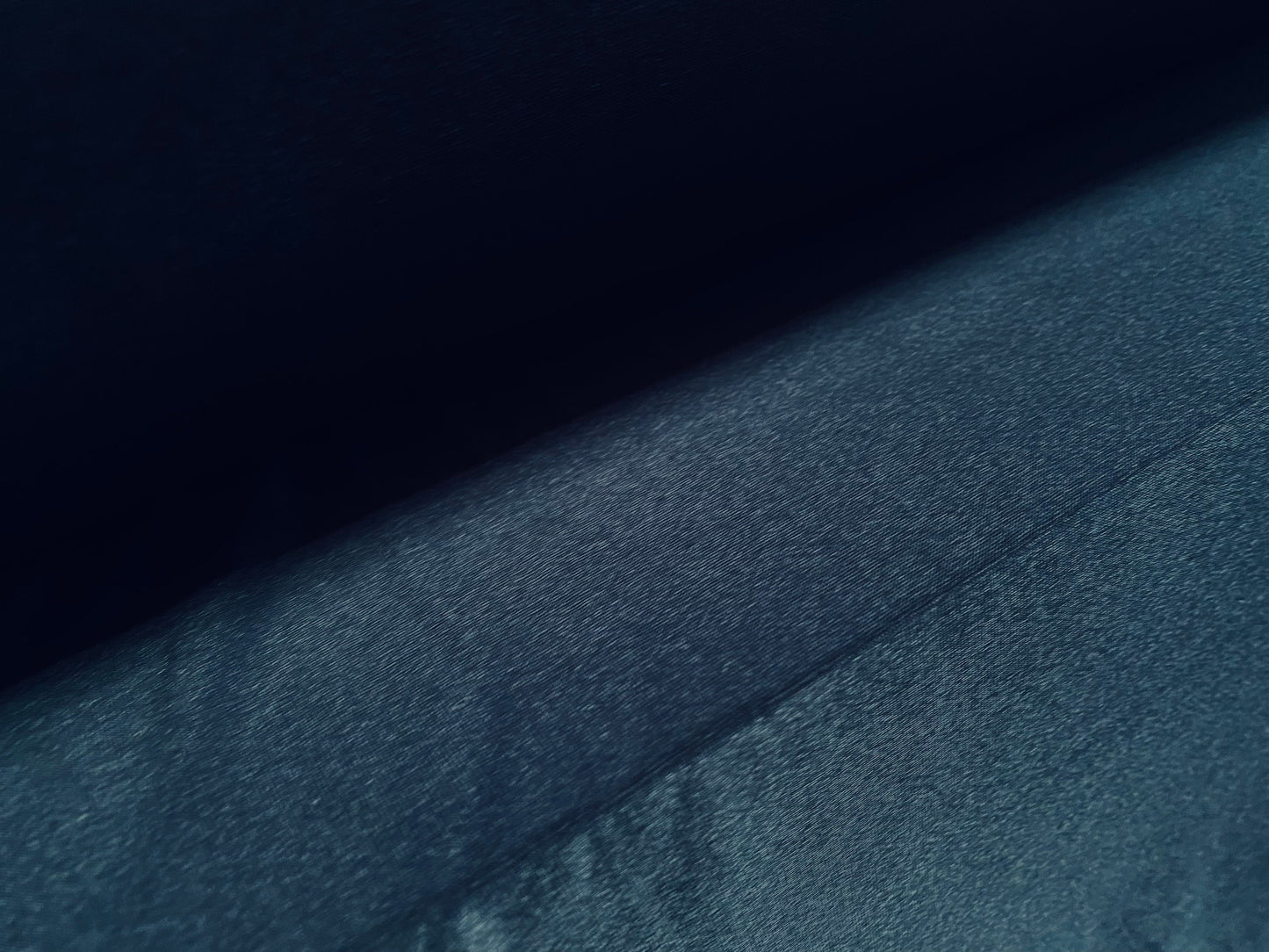 Disco shimmer Spandex stretch jersey fabric, per metre - plain - navy blue