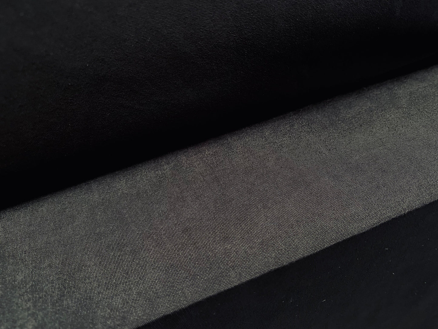 Spandex stretch single Jersey fabric, per metre - plain dye - dark charcoal