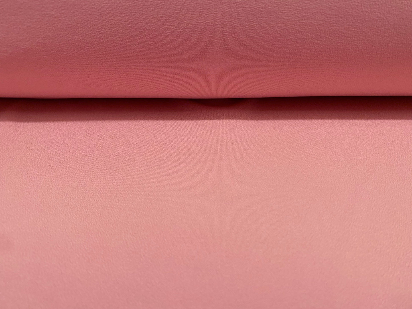 Scuba crepe Stretch spandex double jersey fabric, per metre - plain dye - pink
