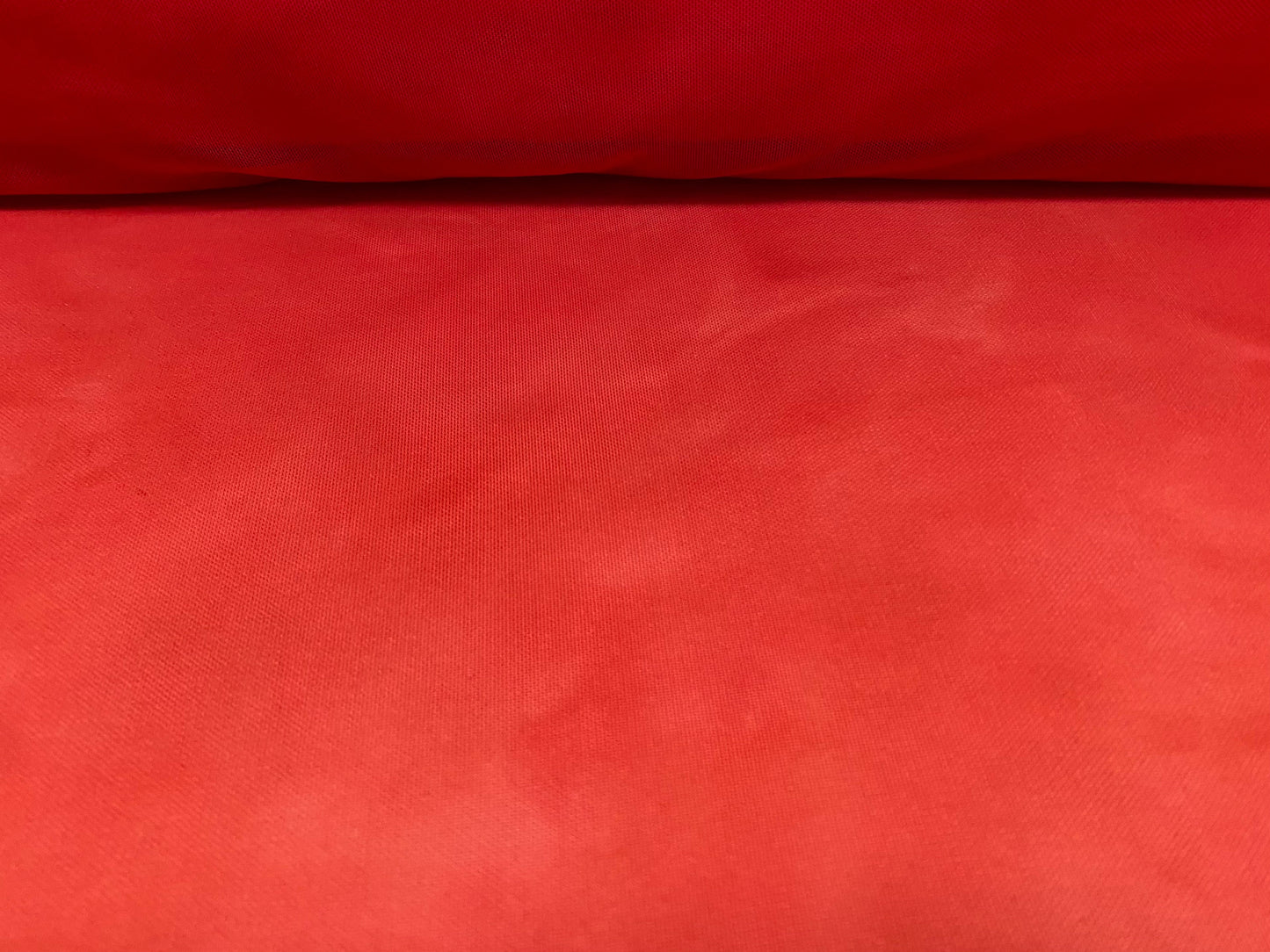 Power mesh net stretch spandex fabric, per metre - marbled print - strawberry