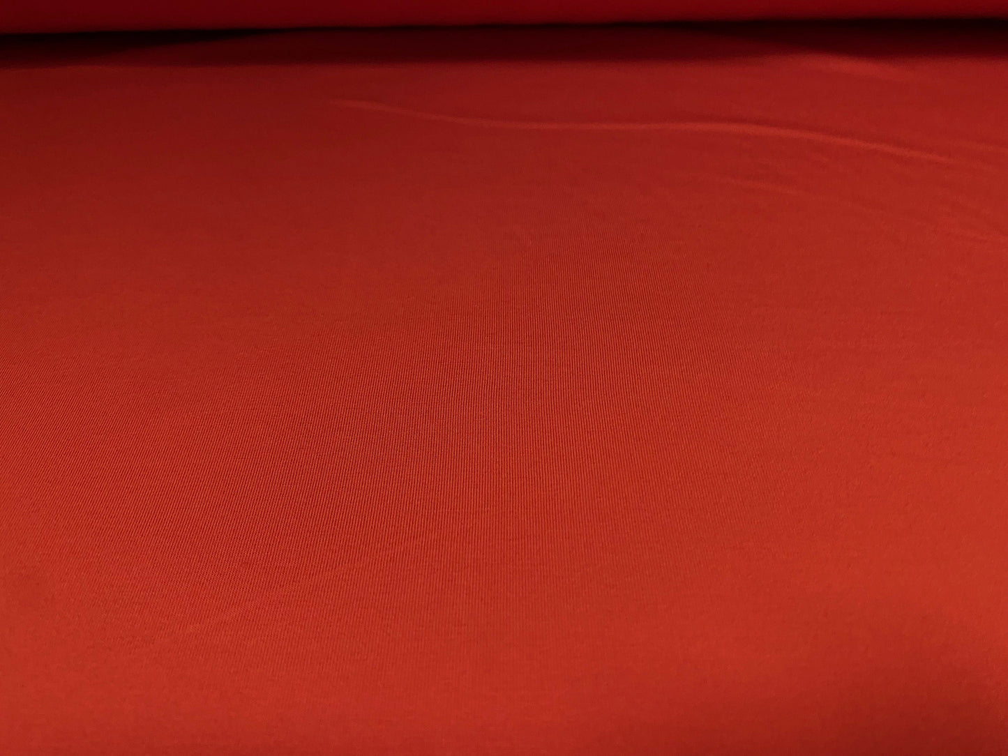 Viscose Elastane stretch spandex single jersey fabric, per metre - plain - flame Orange