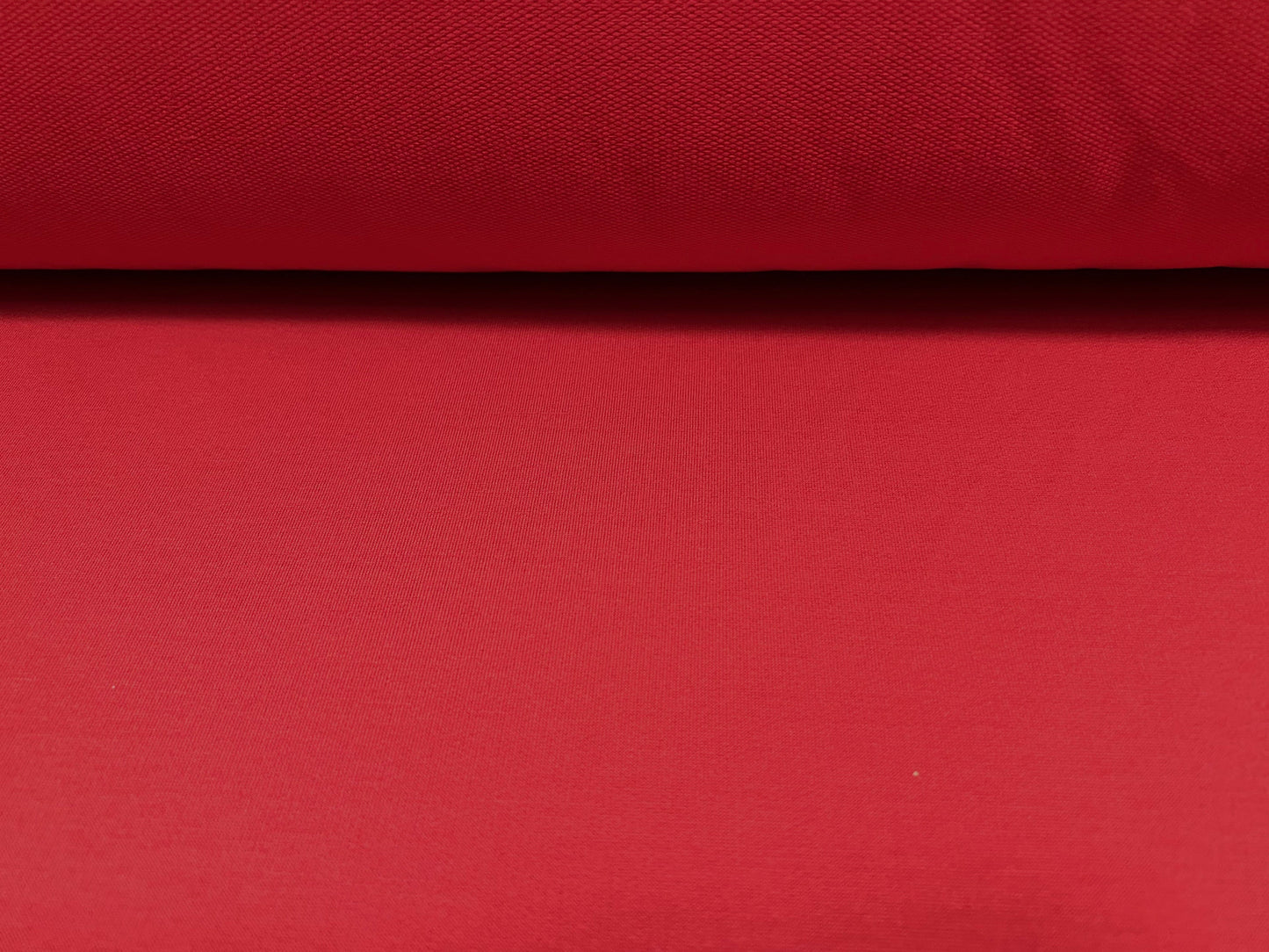 Soft handle loopback jersey fabric, per metre - plain - red