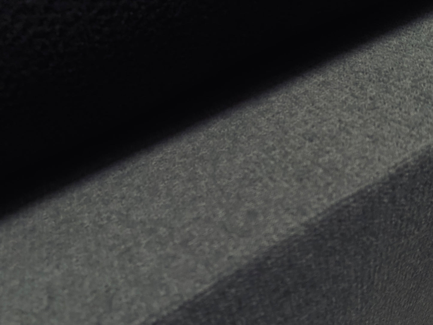 Wool blend heavyweight woven fabric, per metre - plain - school grey