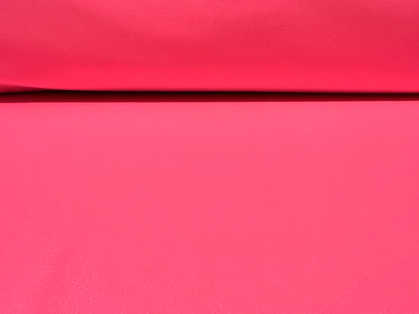 Ciré wet look coated stretch spandex jersey fabric, per metre - plain - fluorescent pink