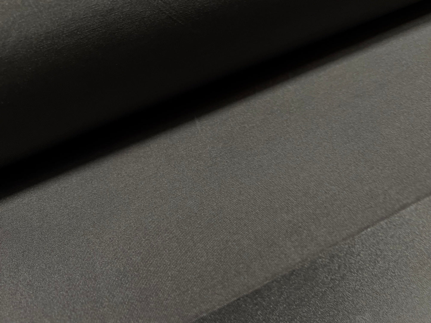Disco shimmer Spandex stretch single jersey fabric, per metre - plain - steel grey