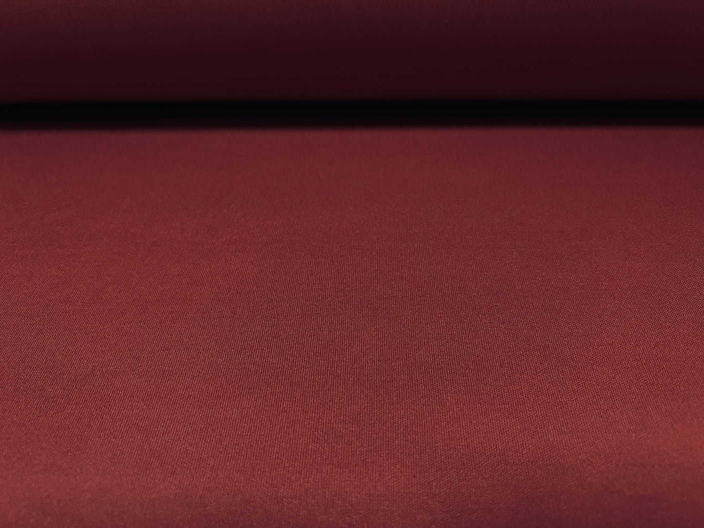 Single jersey polyester fabric - 60 inches wide - plain - Red terracotta