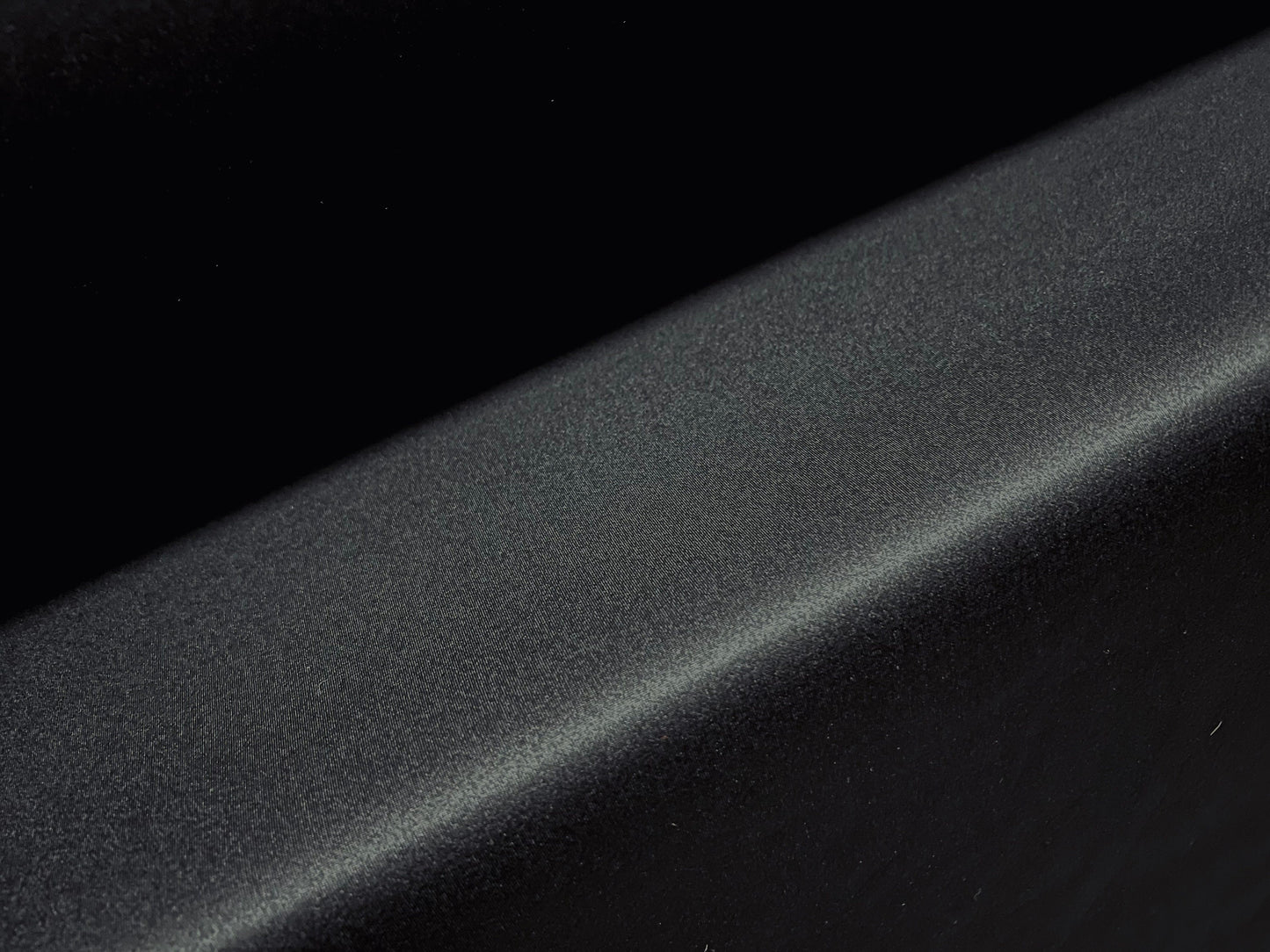 Sandwich Scuba Neoprene spandex double jersey fabric, per metre - Plain - black