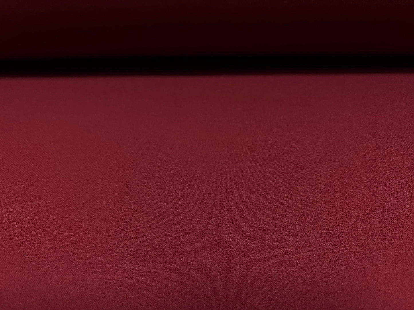 Scuba crepe spandex jersey fabric, per metre - plain - wine