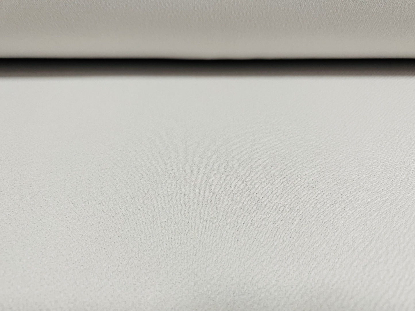 Waterfall textured scuba stretch spandex jersey, per metre - plain - White