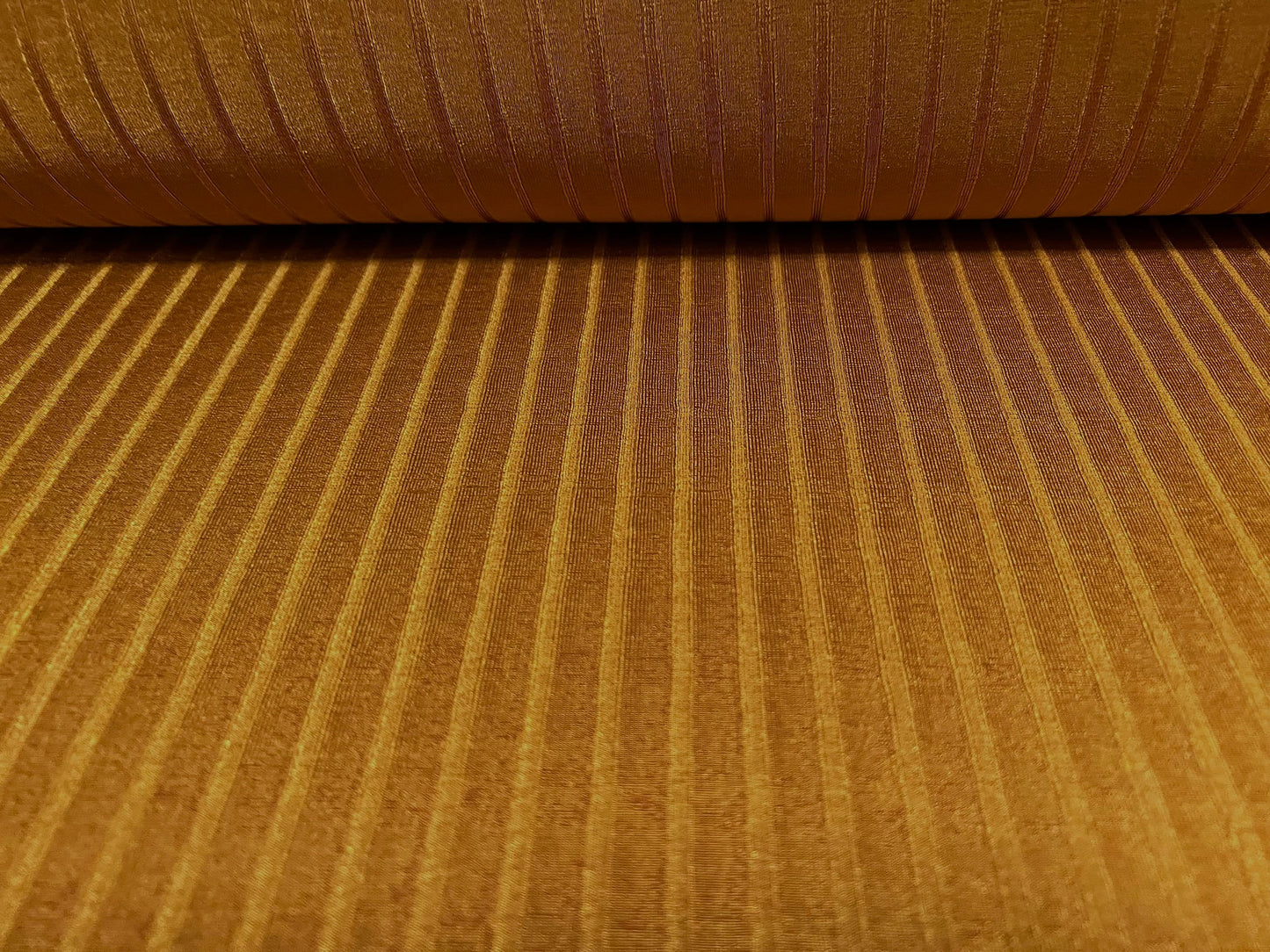 Stretch spandex rib bodycon jersey fabric, per metre - plain - dark gold