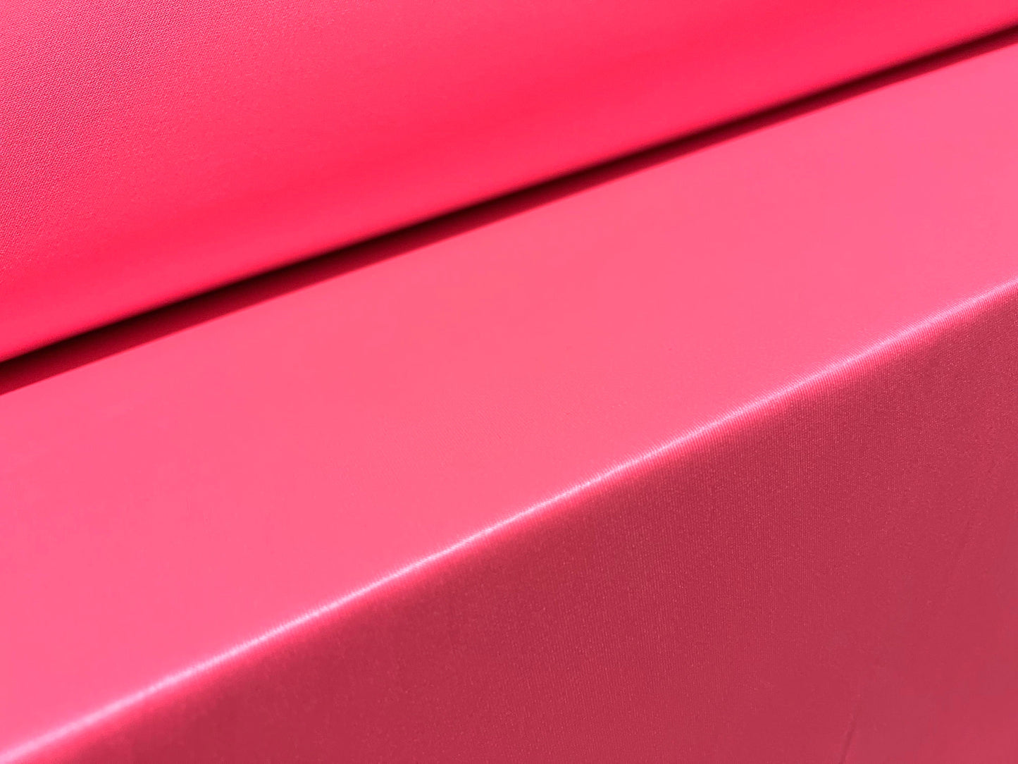 Ciré wet look coated stretch spandex jersey fabric, per metre - plain - fluorescent pink