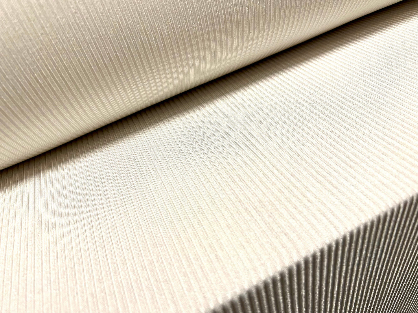 Spandex fine rib jersey fabric, per metre - plain - ivory white