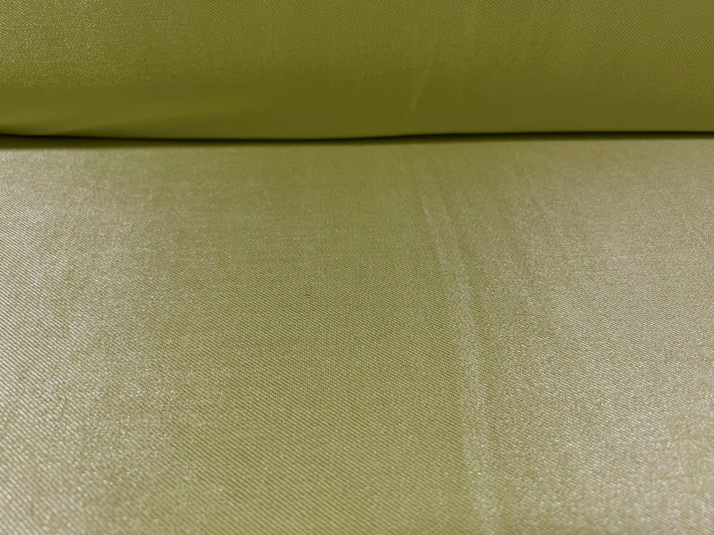 Stretch spandex satin single jersey fabric, per metre - plain - apple green