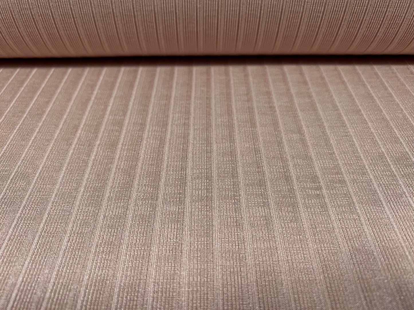 Heavyweight spandex rib jersey fabric, per metre - plain - skin tone